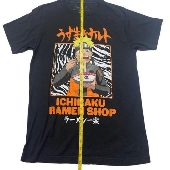 NARUTO Shippuden Mens T-Shirt - Giant Ichiraku Ramen Shop Eating Image‎ - Picture 3 of 4